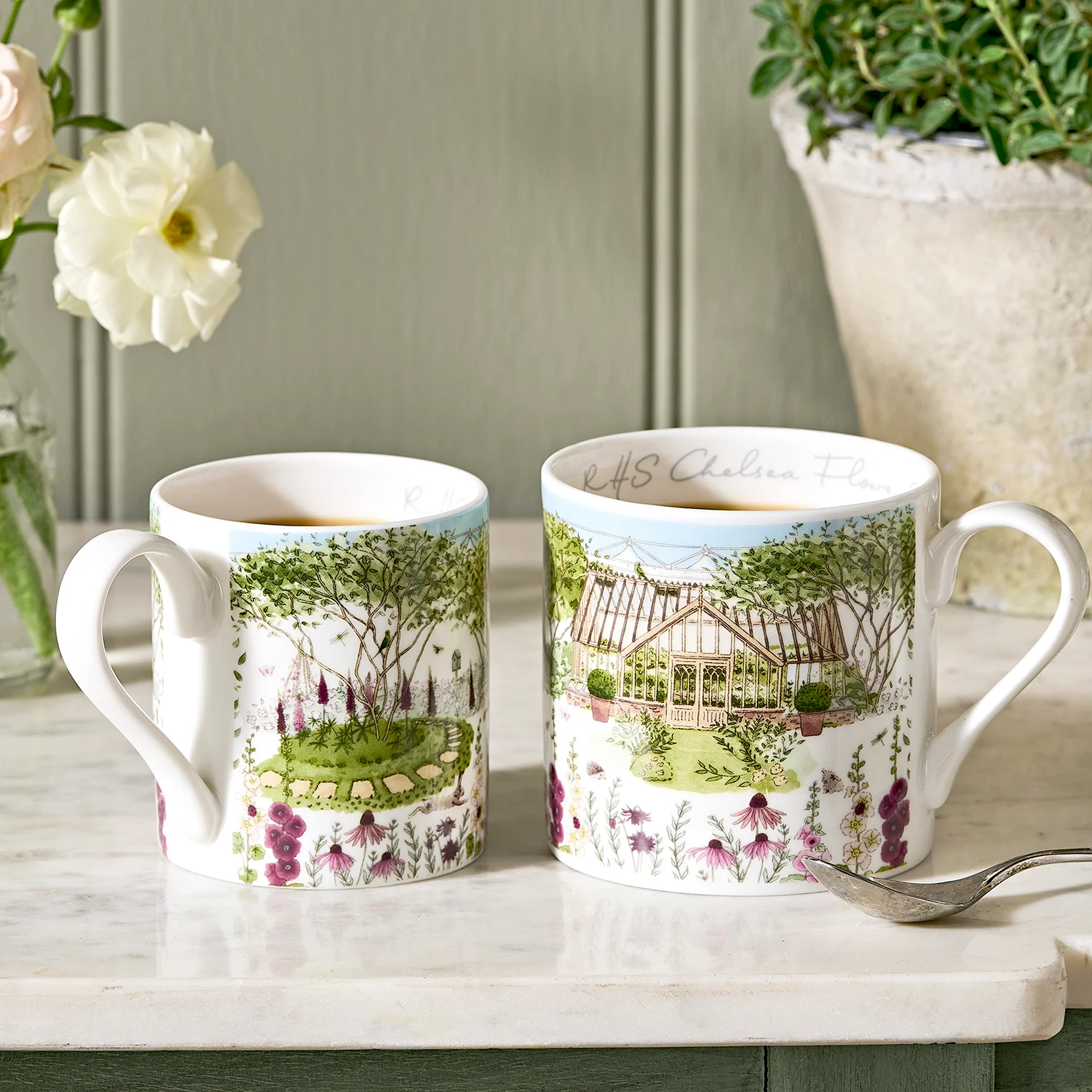 Stoneware & China Mugs